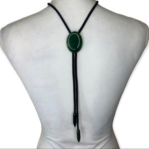 Vintage Jade Bolo Tie